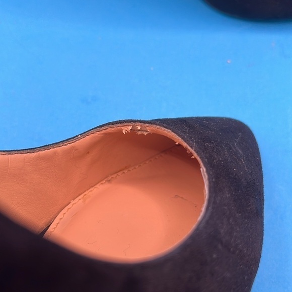 Express block Faux Suede Black, size 6 - Picture 3 of 8